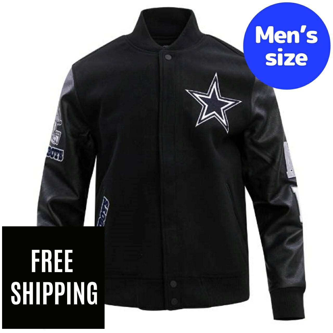 【送料無料】 Pro Standard プロスタンダード NFL メンズ アウター バーシティジャケット スタジャン アメフト ダラス・カウボーイズ DALLAS COWBOYS CLASSIC VARSITY JACKET｜USキッズウェア店