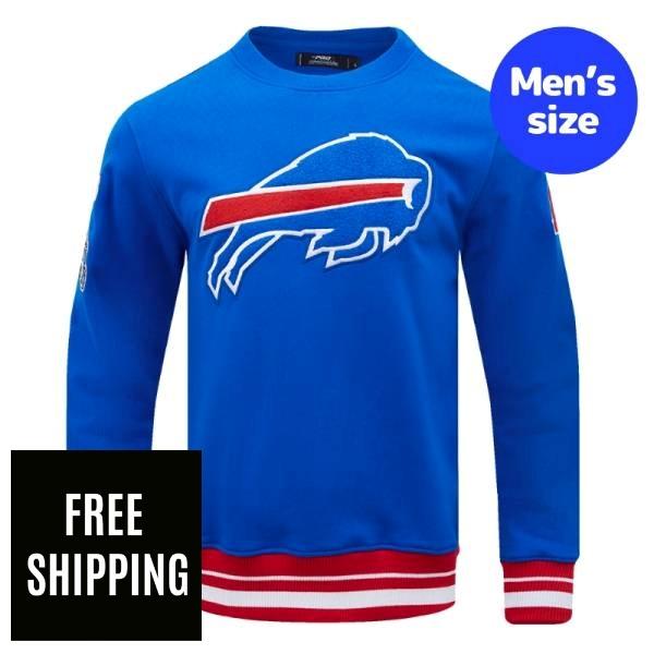 【送料無料】 Pro Standard プロスタンダード NFL アメフト メンズ トレーナー 長袖トップス バッファロー・ビルズ BUFFALO BILLS MASHUP CREWNECK|USキッズウェア店