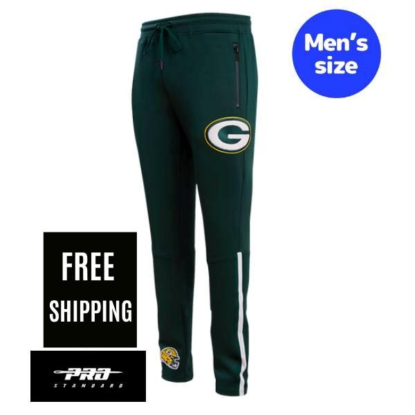 【送料無料】【正規品】 NFL メンズ スウェットパンツ ジョガーパンツ ボトムス プロスタンダード Pro Standard グリーンベイ・パッカーズ GREEN BAY PACKERS CLASSIC MEN'S TRACK PANT｜USキッズウェア店