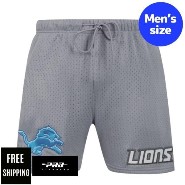 【貨物輸送無料】【定まり品】 NFL 品目 メンズ さる股引き ティーシャツ 二分の一ズボン下 遊撃手ズボン下 さる股引き ボトムス 労働者階級判定基準 Pro Standard 自動車の街・ライオンズ DETROIT LIONS SOUVENIR MEN\u0027S MESH SHORT