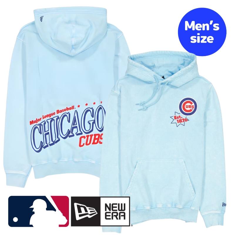 シカゴ・カブス 今永昇太 鈴木誠也 MLB公式 メンズ パーカー フーディー 長袖トップス New Era Chicago Cubs Sport Classics Pastel Hoodie ニューエラ 送料無料