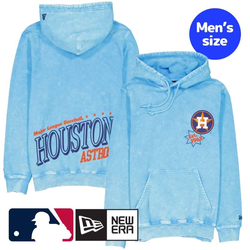 ヒューストン・アストロズ 今井達也 MLB公式 メンズ パーカー フーディー 長袖トップス New Era Houston Astros Sport Classics Pastel Hoodie ニューエラ 送料無料