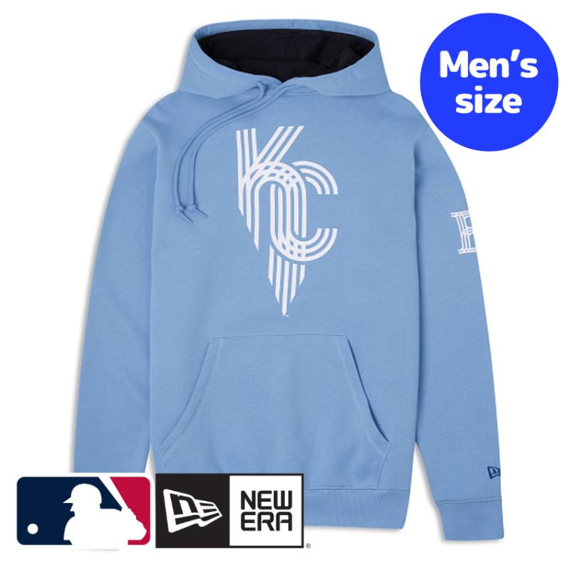 カンザスシティ・ロイヤルズ MLB公式 メンズ パーカー フーディー 長袖トップス New Era Kansas City Royals City Connect Alt Hoodie ニューエラ 送料無料