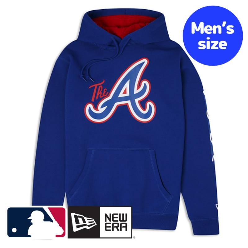 アトランタ・ブレーブス MLB公式 メンズ パーカー フーディー 長袖トップス New Era Atlanta Braves City Connect Hoodie ニューエラ 送料無料
