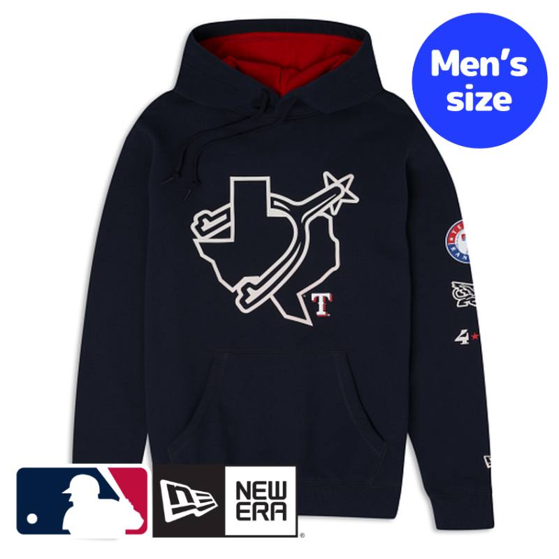テキサス・レンジャーズ MLB公式 メンズ パーカー フーディー 長袖トップス New Era Texas Rangers City Connect Hoodie ニューエラ 送料無料