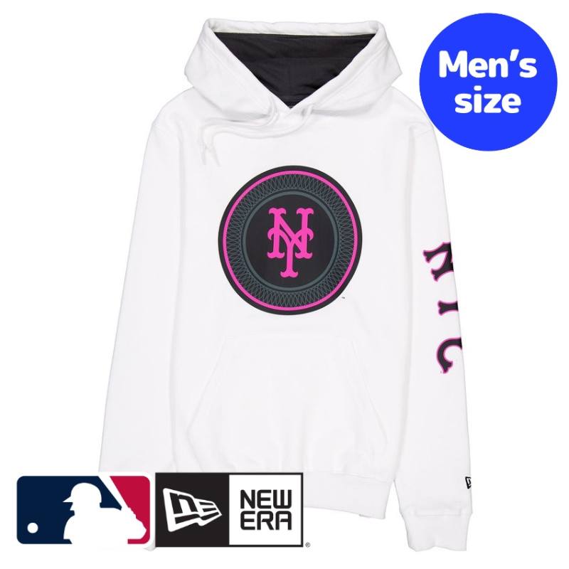 ニューヨーク・メッツ 千賀滉大 MLB公式 メンズ パーカー フーディー 長袖トップス New Era New York Mets City Connect Hoodie ニューエラ 送料無料