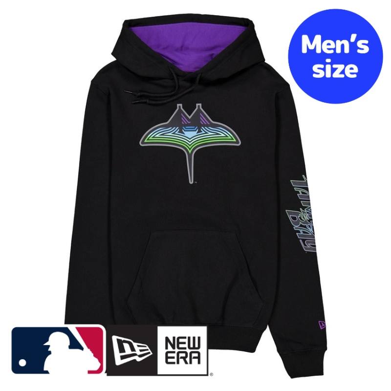 タンパベイ・レイズ MLB公式 メンズ パーカー フーディー 長袖トップス New Era Tampa Bay Rays City Connect Hoodie ニューエラ 送料無料