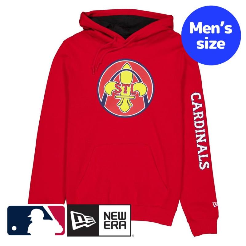 セントルイス・カージナルス カーディナルス ヌートバー MLB公式 メンズ パーカー フーディー 長袖トップス New Era St. Louis Cardinals City Connect Hoodie ニューエラ 送料無料
