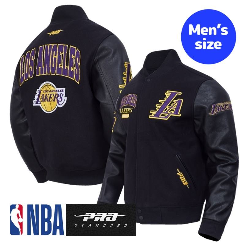 Pro Standard プロスタンダード NBA公式 正規品 メンズ スタジャン ジャケット アウター ジャンパー ロサンゼルス・レイカーズ レブロン・ジェームズ 八村塁 ルカ・ドンチッチ LOS ANGELES LAKERS CITY ARCH MEN'S WOOL VARSITY JACKET 【送料無料】