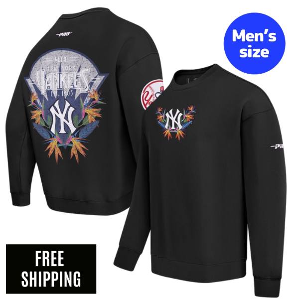 Pro Standard プロスタンダード MLB メンズ トレーナー ニューヨーク・ヤンキース ジャッジ NEW YORK YANKEES PARADISE CREWNECK SWEATSHIRT 送料無料|USキッズウェア店