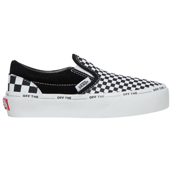 配送員設置送料無料 楽天市場 送料無料 割引クーポンあり Vans バンズ キッズ 4 7歳用 16 5 21 0cm Vans Classic Slip On Black White Off The Blank スニーカー 靴 シューズ 入園入学 Usキッズウェア楽天市場店 保証書付 Korlaobkk Com