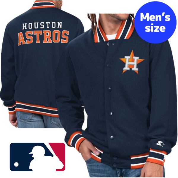 ヒューストン アストロズ ジャケット MLB マジェスティック　プルオーバー ヒューストン アストロズ ジャケット MLB マジェスティック プル