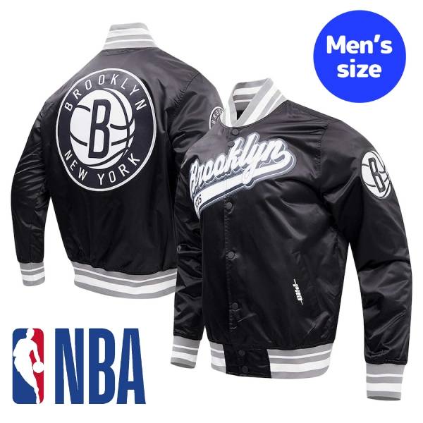 NBA Brooklyn Nets リバーシブルジャケット 新品170cm 楽天市場】NBA ブルックリン・ネッツ スタジャン リバーシブル