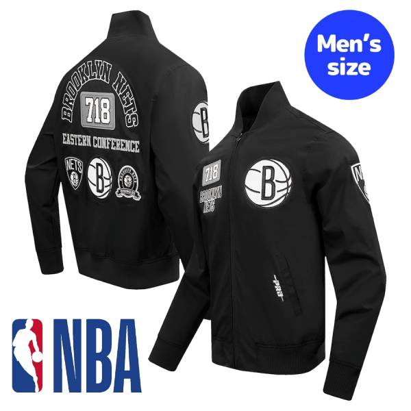 楽天市場】NBA ブルックリン・ネッツ スタジャン リバーシブル