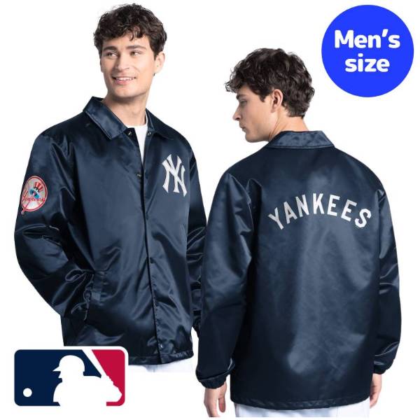 MLB公式 メジャーリーグ メンズ アウター ナイロンジャケット サテンジャケット スタジャン ジャンパー 大谷翔平 山本由伸 ドジャース