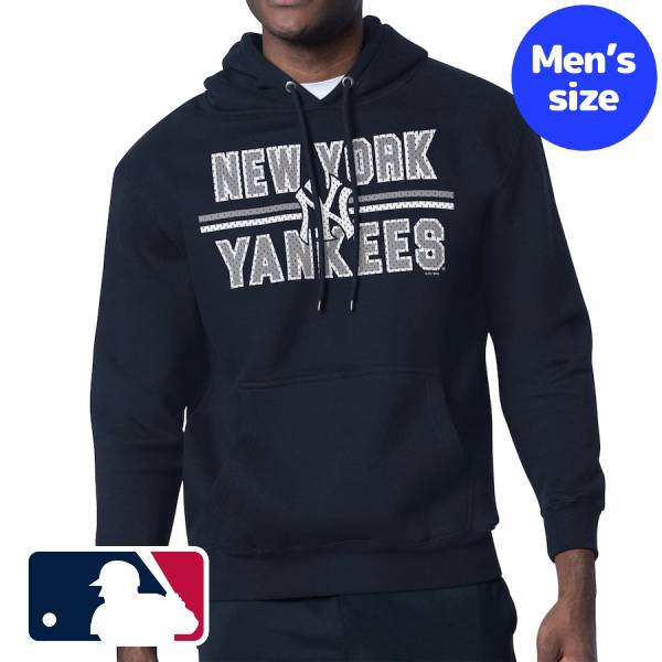 【送料無料】 MLB公式 メジャーリーグオフィシャル メンズ パーカー トレーナー 長袖トップス Starter スターター ジャッジ ニューヨーク・ヤンキース New York Yankees Team Mesh Print Graphic Pullover Hoodie