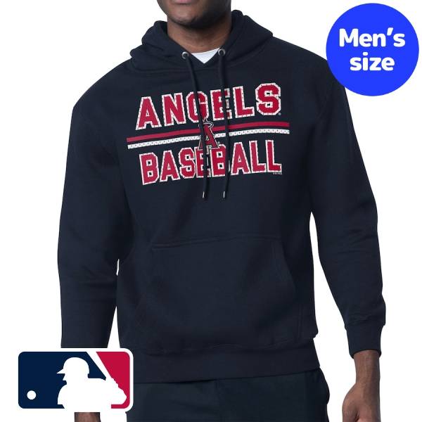 【送料無料】 MLB公式 メジャーリーグオフィシャル メンズ パーカー トレーナー 長袖トップス Starter スターター 大谷翔平 菊池雄星 ロサンゼルス・エンジェルス Los Angeles Angels Team Mesh Print Graphic Pullover Hoodie