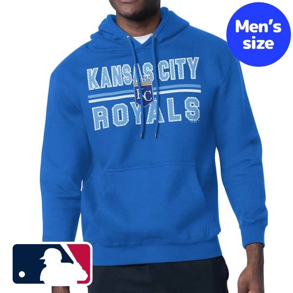 【送料無料】 MLB公式 メジャーリーグオフィシャル メンズ パーカー トレーナー 長袖トップス Starter スターター カンザスシティ・ロイヤルズ Kansas City Royals Team Mesh Print Graphic Pullover Hoodie