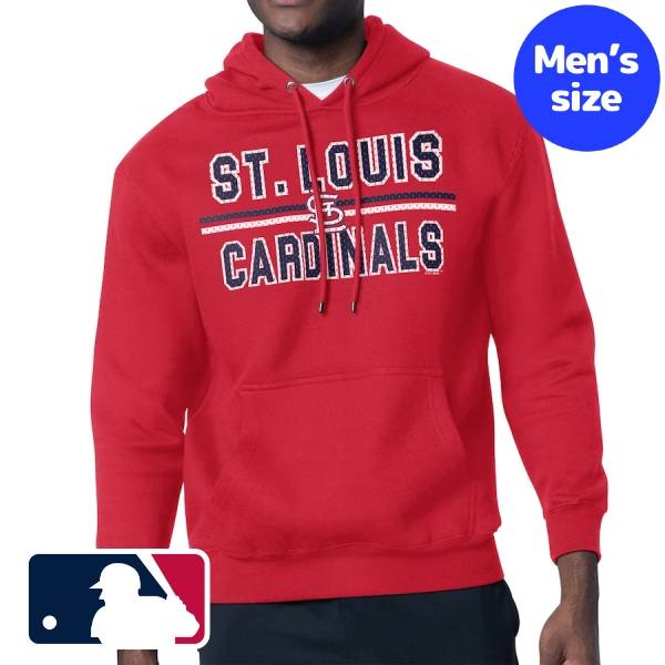 【送料無料】 MLB公式 メジャーリーグオフィシャル メンズ パーカー トレーナー 長袖トップス Starter スターター ヌートバー セントルイス・カージナルス カーディナルス St. Louis Cardinals Team Mesh Print Graphic Pullover Hoodie