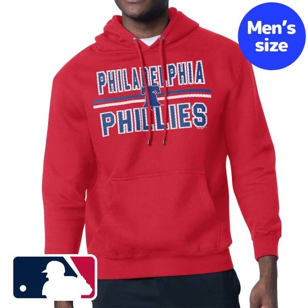 【送料無料】 MLB公式 メジャーリーグオフィシャル メンズ パーカー トレーナー 長袖トップス Starter スターター フィラデルフィア・フィリーズ Philadelphia Phillies Team Mesh Print Graphic Pullover Hoodie 23,513円