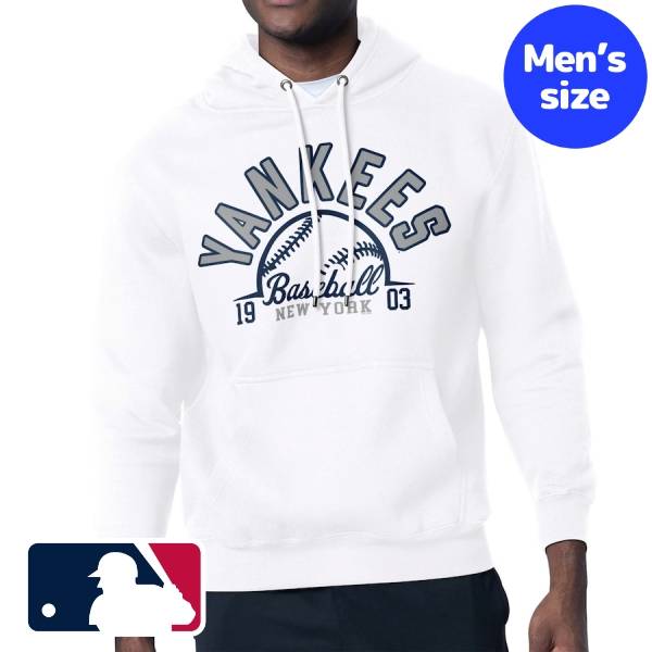 【送料無料】 MLB公式 メジャーリーグオフィシャル メンズ パーカー トレーナー 長袖トップス Starter スターター ジャッジ ニューヨーク・ヤンキース New York Yankees Half Ball Team Graphic Pullover Hoodie