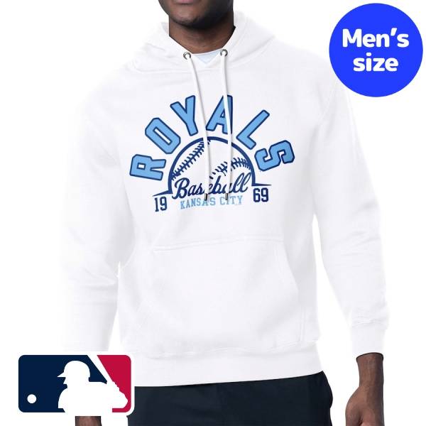 【送料無料】 MLB公式 メジャーリーグオフィシャル メンズ パーカー トレーナー 長袖トップス Starter スターター カンザスシティ・ロイヤルズ Kansas City Royals Half Ball Team Graphic Pullover Hoodie