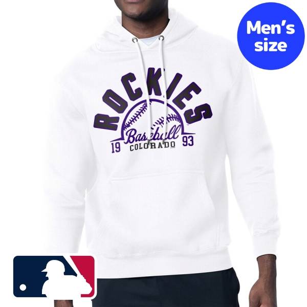 【送料無料】 MLB公式 メジャーリーグオフィシャル メンズ パーカー トレーナー 長袖トップス Starter スターター コロラド・ロッキーズ Colorado Rockies Half Ball Team Graphic Pullover Hoodie