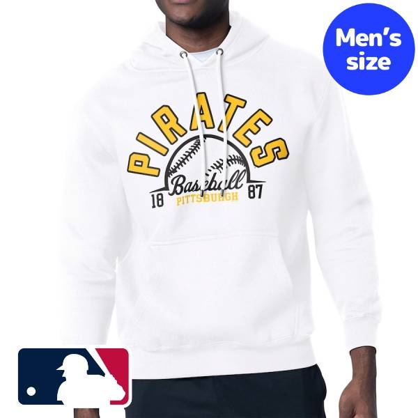 【送料無料】 MLB公式 メジャーリーグオフィシャル メンズ パーカー トレーナー 長袖トップス Starter スターター ピッツバーグ・パイレーツ Pittsburgh Pirates Half Ball Team Graphic Pullover Hoodie