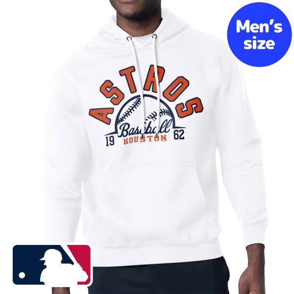 【送料無料】 MLB公式 メジャーリーグオフィシャル メンズ パーカー トレーナー 長袖トップス Starter スターター ヒューストン・アストロズ Houston Astros Half Ball Team Graphic Pullover Hoodie