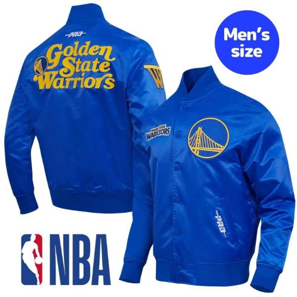 【送料無料】 NBA公式 オフィシャル メンズ スタジャン バーシティジャケット アウター Pro Standard プロスタンダード ステフィン・カリー ゴールデンステイト・ウォリアーズ ステフィン・カリー GOLDEN STATE WARRIORS SOUVENIR SATIN JACKET
