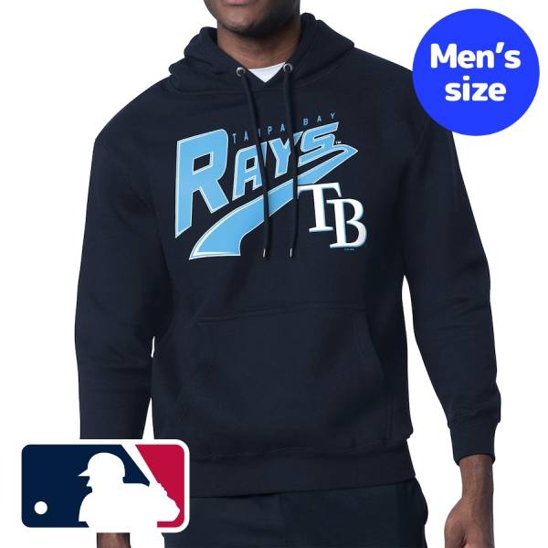 【送料無料】 MLB公式 正規品 メジャーリーグオフィシャル メンズ パーカー 長袖トップス フーディー Starter スターター タンパベイ・レイズ Tampa Bay Rays Starter Modern Tailsweep Fleece Tri-Blend Pullover Hoodie