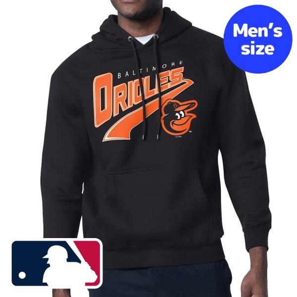 【送料無料】 MLB公式 正規品 メジャーリーグオフィシャル メンズ パーカー 長袖トップス フーディー Starter スターター ボルティモア・オリオールズ Baltimore Orioles Starter Modern Tailsweep Fleece Tri-Blend Pullover Hoodie