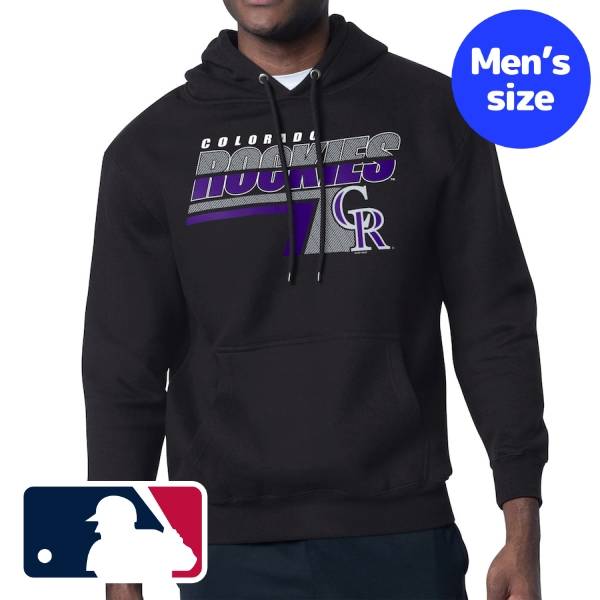 【送料無料】 MLB公式 正規品 メジャーリーグオフィシャル メンズ パーカー 長袖トップス フーディー Starter スターター コロラド・ロッキーズ Colorado Rockies Starter Logo Push Graphic Hoodie