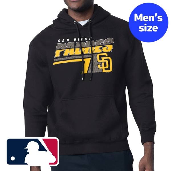 【送料無料】 MLB公式 正規品 メジャーリーグオフィシャル メンズ パーカー 長袖トップス フーディー Starter スターター サンディエゴ・パドレス San Diego Padres Starter Logo Push Graphic Hoodie