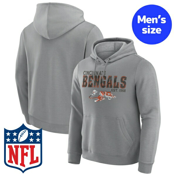 【送料無料】 NFL公式 正規品 メンズ パーカー 長袖トップス フーディー シンシナティ・ベンガルズ Cincinnati Bengals Darius Rucker Collection by Fanatics Faded Hoodie