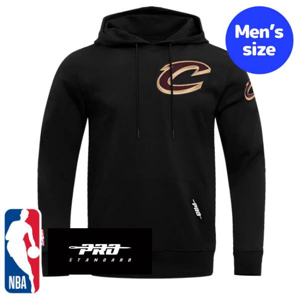 【送料無料】 NBA公式 正規品 メンズ パーカー トレーナー 長袖トップス フーディー プロスタンダード Pro Standard クリーブランド・キャバリアーズ CLEVELAND CAVALIERS CLASSIC CHENILLE MEN'S DOUBLE KNIT PULLOVER HOODIE
