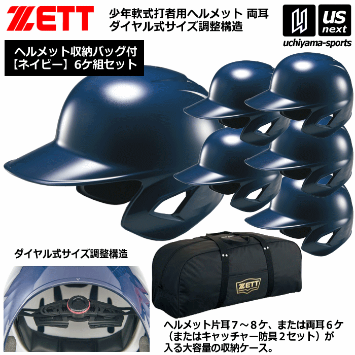 楽天市場】ゼット【 ZETT 】 野球 少年軟式打者用ヘルメット