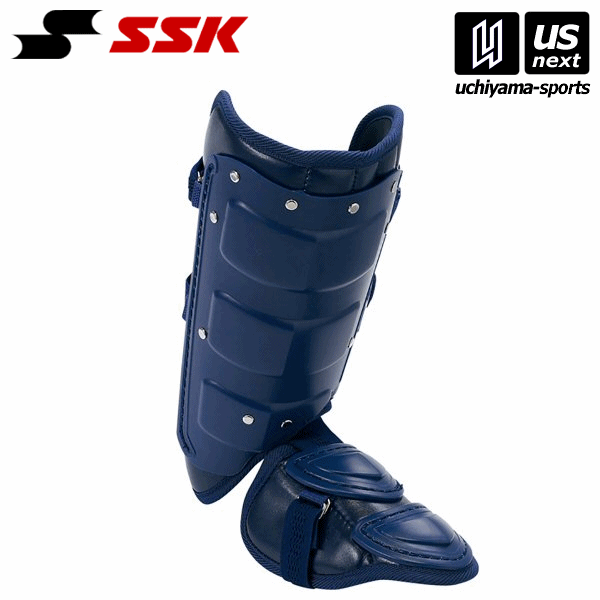 エスエスケイ【SSK】 野球 フットガード（右打者用） FG100L （70）ネイビー 2025年継続MODEL 【メール便不可】[取り寄せ][自社倉庫]