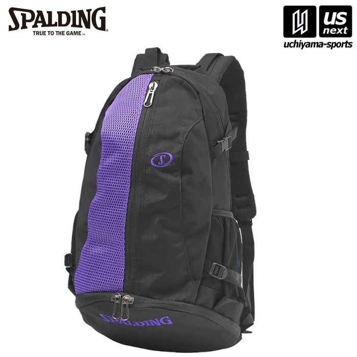 スポルディング【 SPALDING 】 バスケットボール ケイジャー ブリーズ バイオレット【40-017VI バスケ バスケット リュック リュックサック 】 【メール便不可】[取り寄せ][自社倉庫]