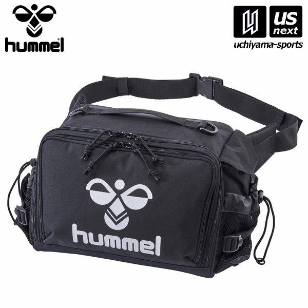 【新生活応援100円クーポン】ヒュンメル 【 hummel 】 HFB1033 チームウエストトレーナーバッグ (90)ブラック 2026年継続MODEL 【メール便不可】[取り寄せ][自社倉庫]