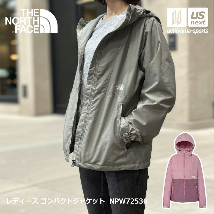 【新生活応援100円クーポン】【動画あり】（国内正規品）ザ・ノース・フェイス レディース コンパクトジャケット 2026年春夏新色【 NPW72530 Compact Jacket シェルジャケット アウトドア THE NORTH FACE 】 【翌日配達対象 365日出荷】【メール便不可】[物流倉庫]