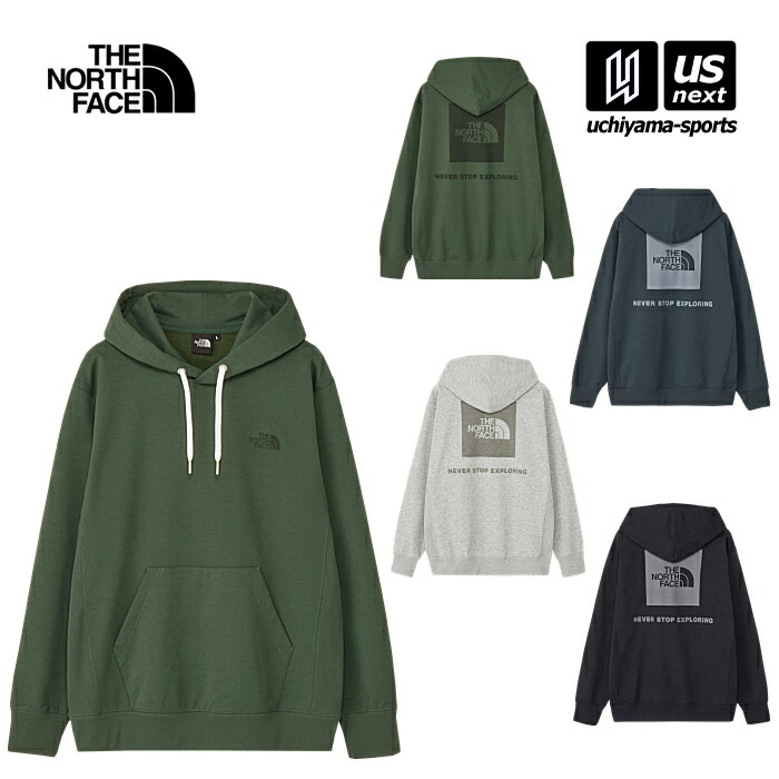（国内正規品）ザ・ノース・フェイス バックスクエアロゴフーディ 2025～26年秋冬MODEL【 NT62533 Back Square Logo Hoodie パーカー プルパーカー THE NORTH FACE 】【翌日配達対象】【メール便不可】[自社倉庫]｜ＵＳ-ＮＥＸＴ