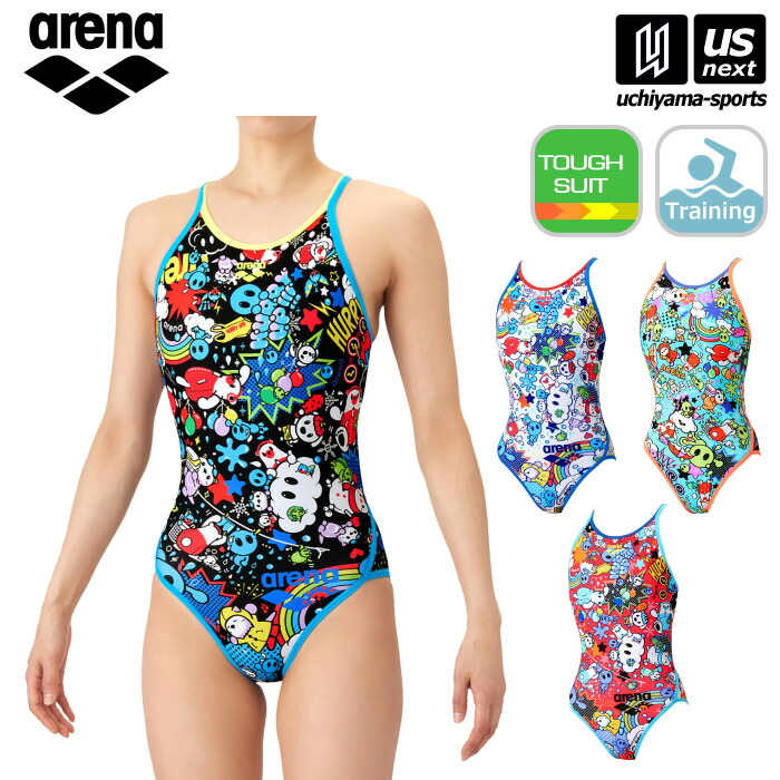 アリーナ 【 arena 】 水泳 レディース トレーニング水着 トレーニングワンピース アリーナくん 2026年春夏MODEL 【 AS6SWM26L スイムウェア トレーニング 練習 部活動 習い事 女性 】 【翌日配達対象】【メール便は翌日配達不可】[M便 1/1][自社倉庫]