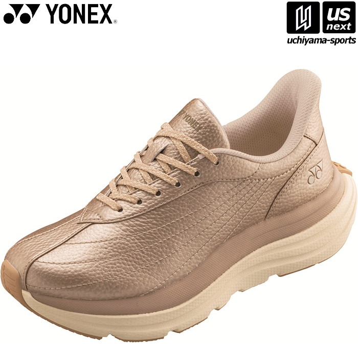 【新生活応援100円クーポン】ヨネックス【 YONEX 】レディース ウォーキングシューズ パワークッション L128 ゴールド SHWL128 靴幅3.5E 2026年継続MODEL 【 オフコートシューズ シューズ スニーカー 旅行 歩き 】 【メール便不可】[取り寄せ][自社倉庫]