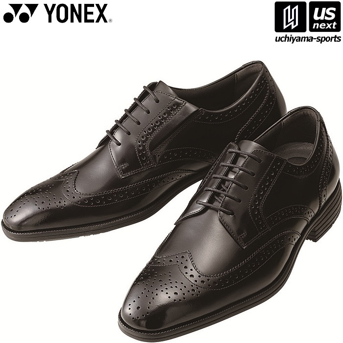 【新生活応援100円クーポン】ヨネックス【 YONEX 】 メンズ ビジネスシューズ パワークッション M119 ブラック SHWM119 靴幅3.5E 2025年継続MODEL 【 革靴 天然皮革 軽量 歩きやすい 】 【メール便不可】[取り寄せ][自社倉庫]