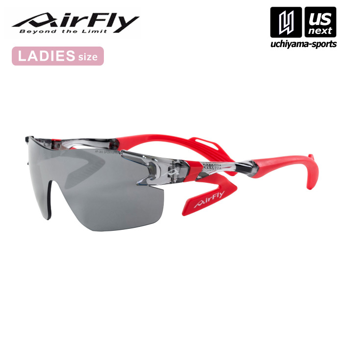ジゴスペック 【 ZYGOSPEC 】 サングラス レディース AirFly エアフライ AF-302 C-1SP クリアーグレー 【 スポーツサングラス 鼻パッドなし サイドパッド 陸上 ランニング 自転車 アウトドア 】【メール便不可】[取り寄せ][自社倉庫]｜ＵＳ-ＮＥＸＴ