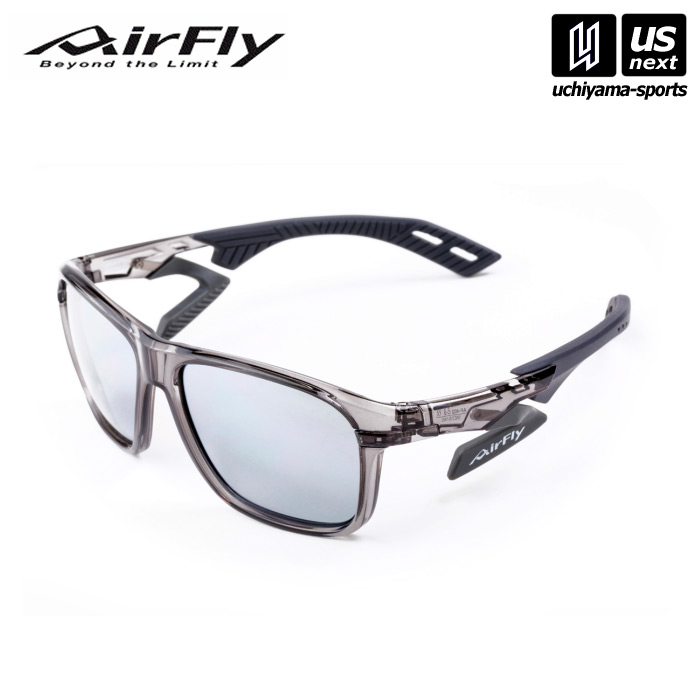 ジゴスペック 【 ZYGOSPEC 】 サングラス AirFly エアフライ AF-402 C-2 クリアーアッシュ 【 スポーツサングラス 鼻パッドなし サイドパッド 陸上 ランニング 自転車 アウトドア 】 【メール便不可】[取り寄せ][自社倉庫]
