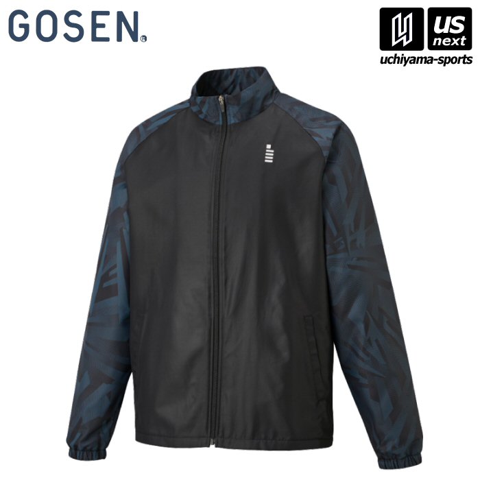 GOSEN Y2540 ブラックジャケット Mサイズ 楽天市場】ゴーセン GOSEN Y2540 ウィンドウォーマージャケット