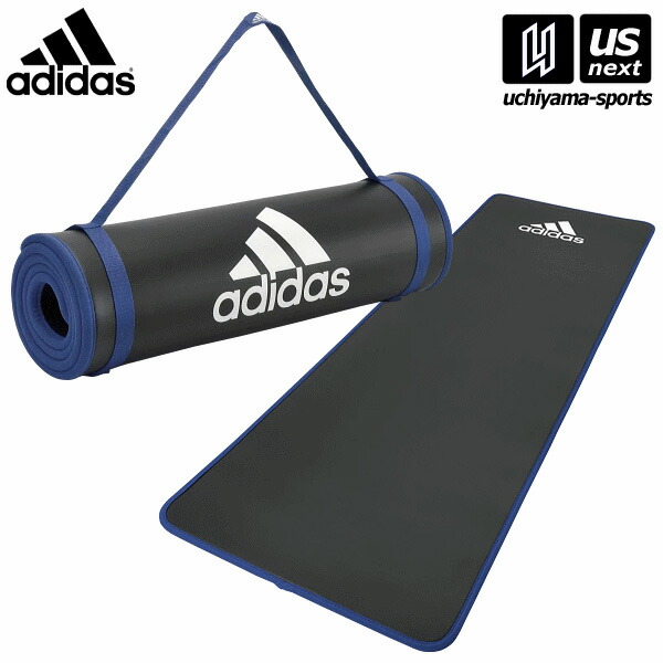 【楽天市場】アディダス 【 adidas 】 フィットネス トレーニングマット TRAINING MAT 【 ADMT12235BL