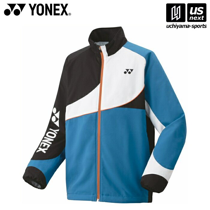 【新生活応援100円クーポン】ヨネックス【 YONEX 】 70100 UNI 裏地付ウィンドウォーマーシャツ 035 マリンブルー ウインドブレーカー 【メール便不可】[取り寄せ][自社倉庫]